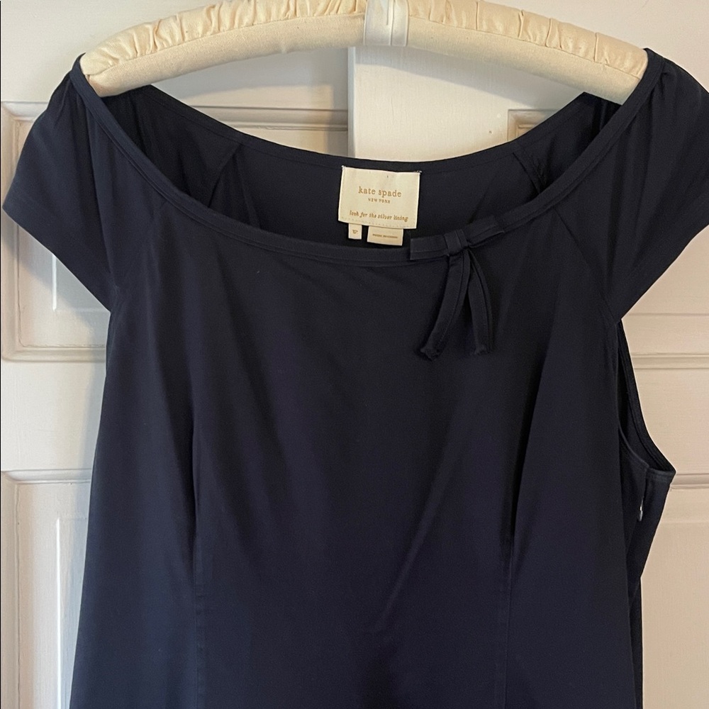 Kate Spade Navy Blue Dress - image 2
